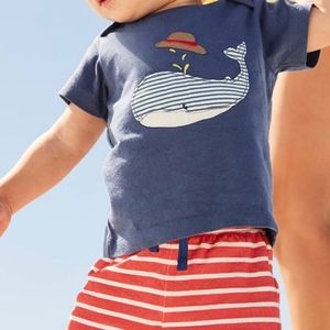 Casual top and short set